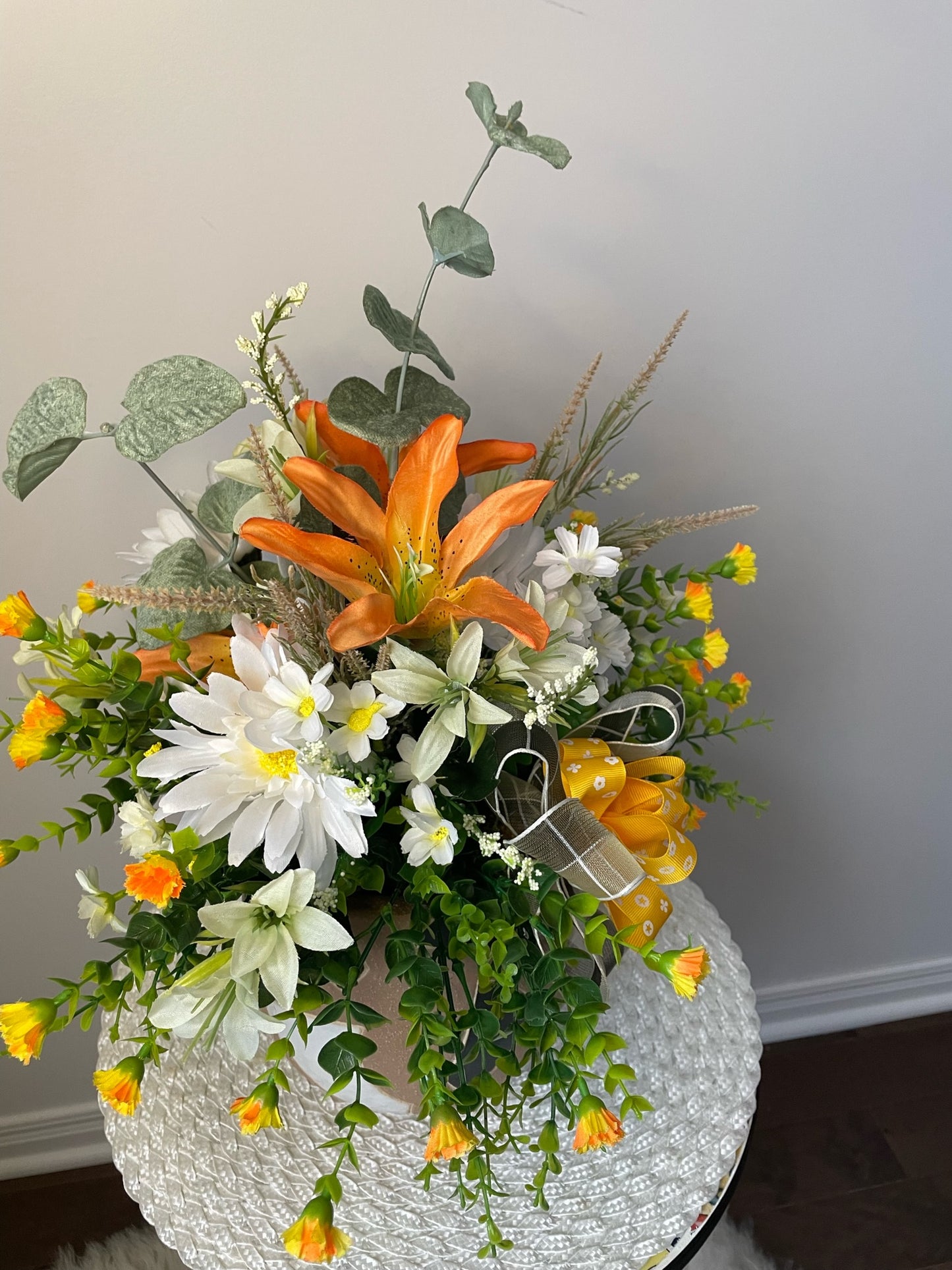 Vase de fleurs " Lys et cie "