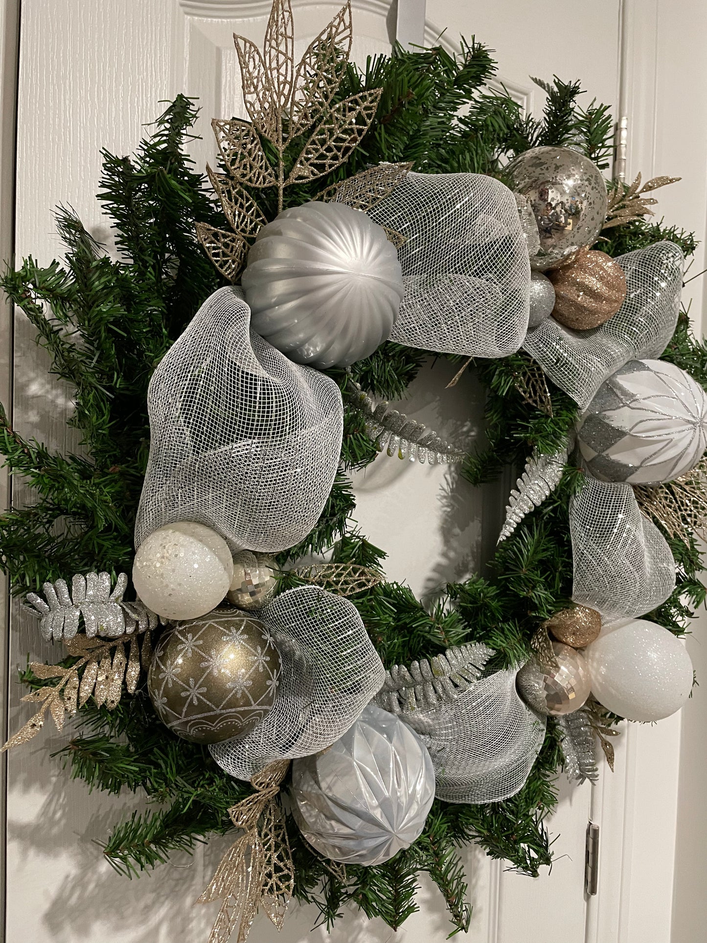 Couronne de Noël " Douce Nuit "