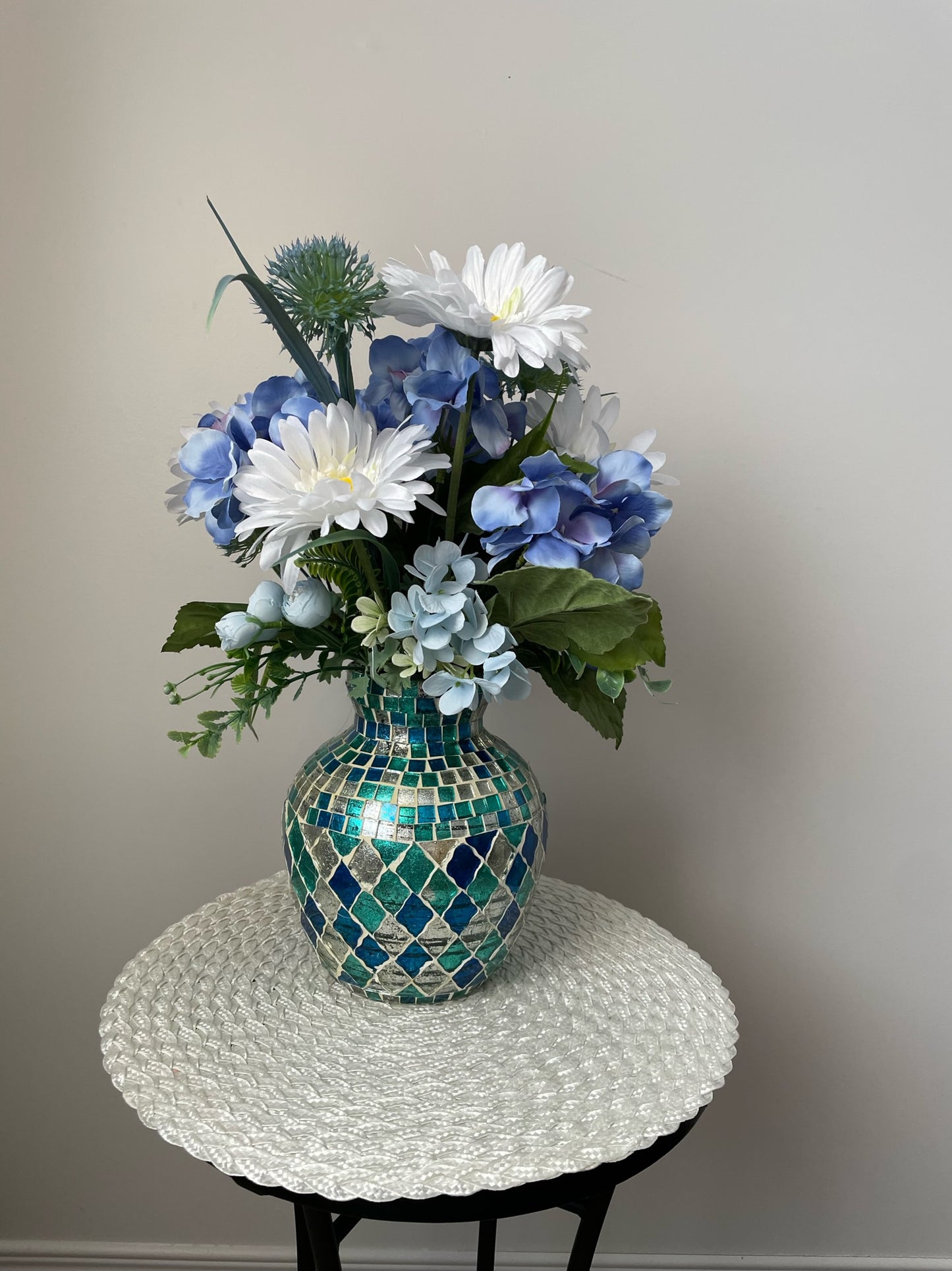 Vase of flowers "Mosaic"