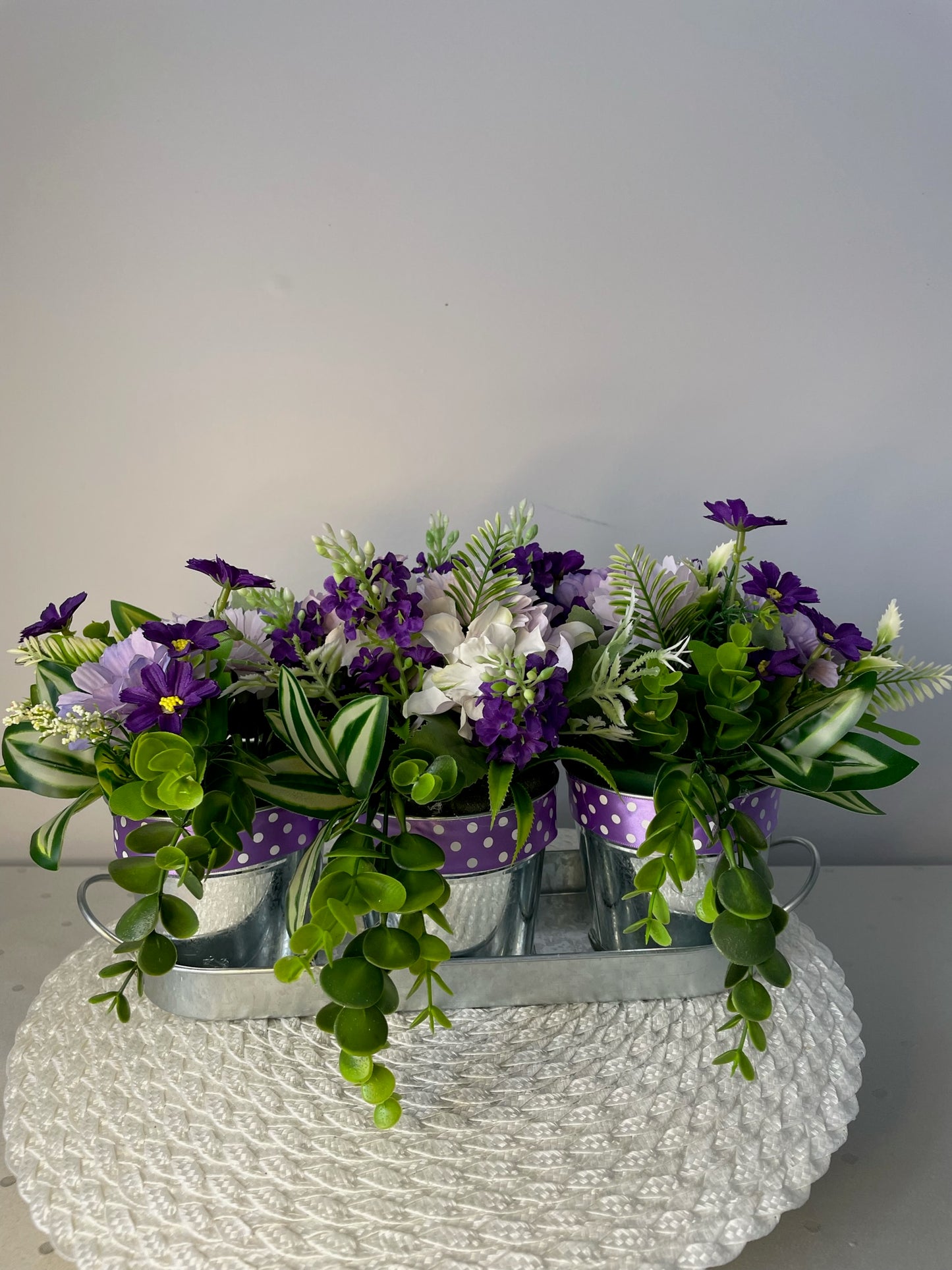 Boite de fleurs " Le Trio "