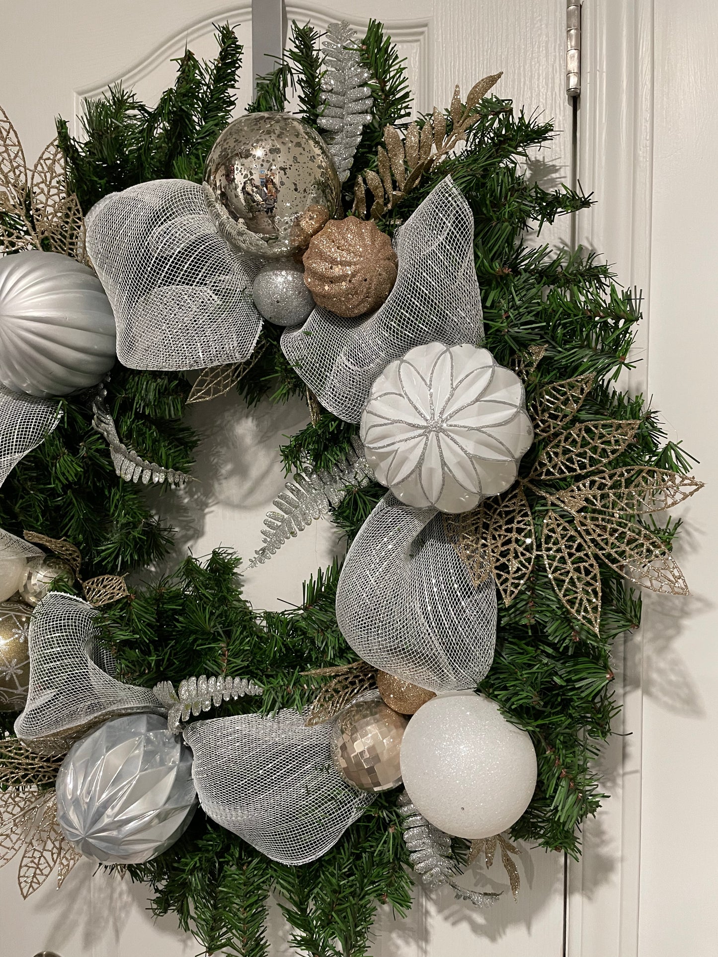Couronne de Noël " Douce Nuit "