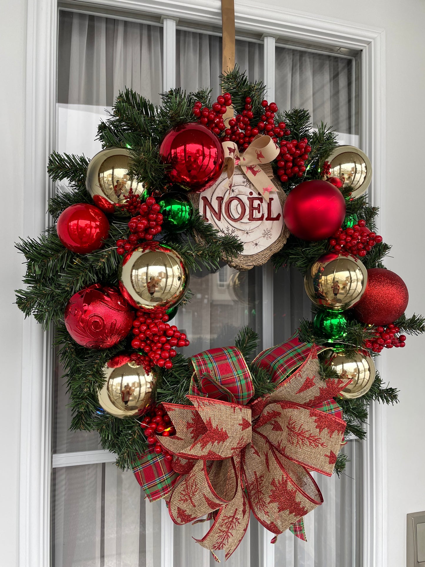 Couronne " La Tradition de NOËL "