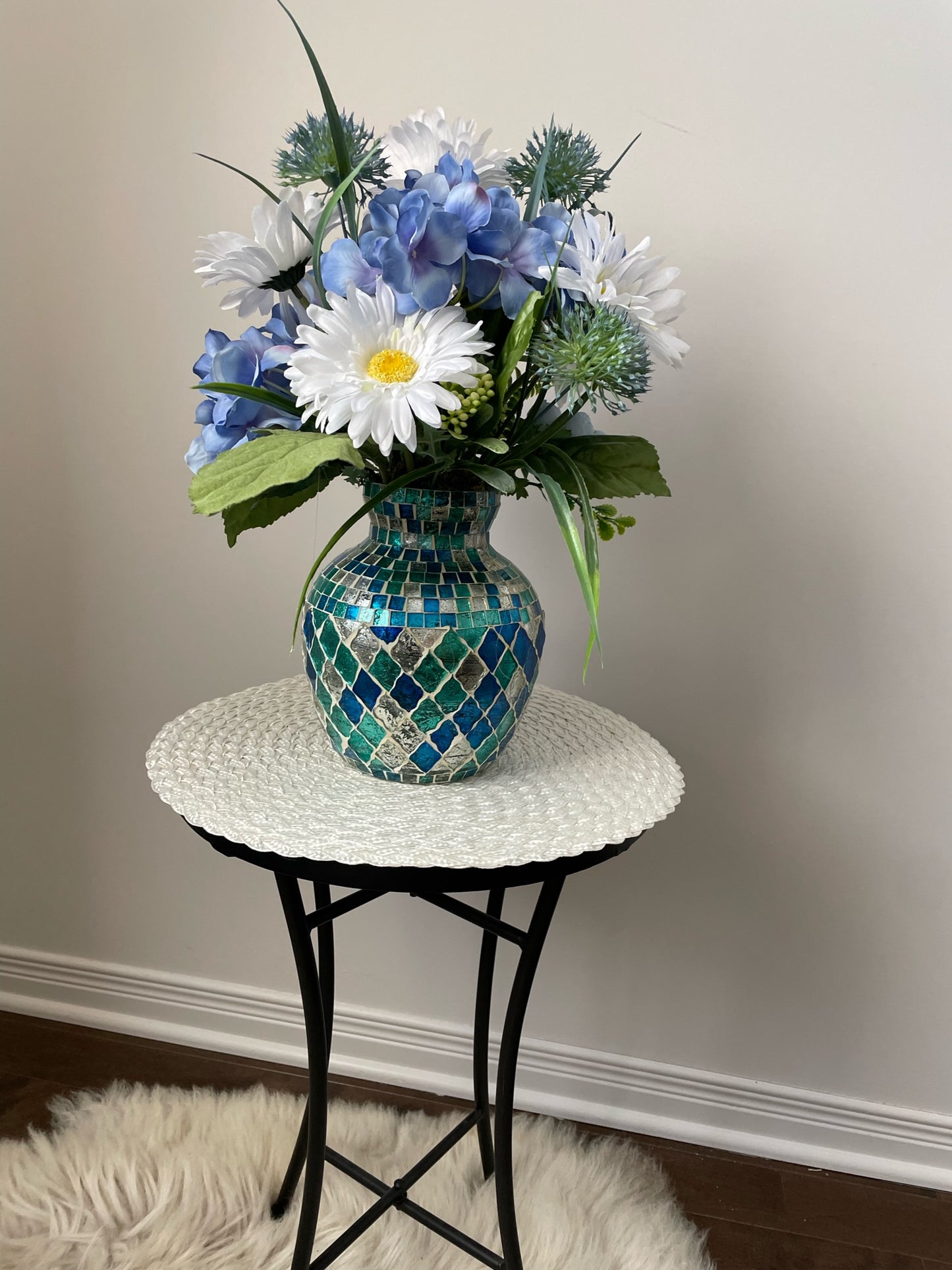 Vase of flowers "Mosaic"