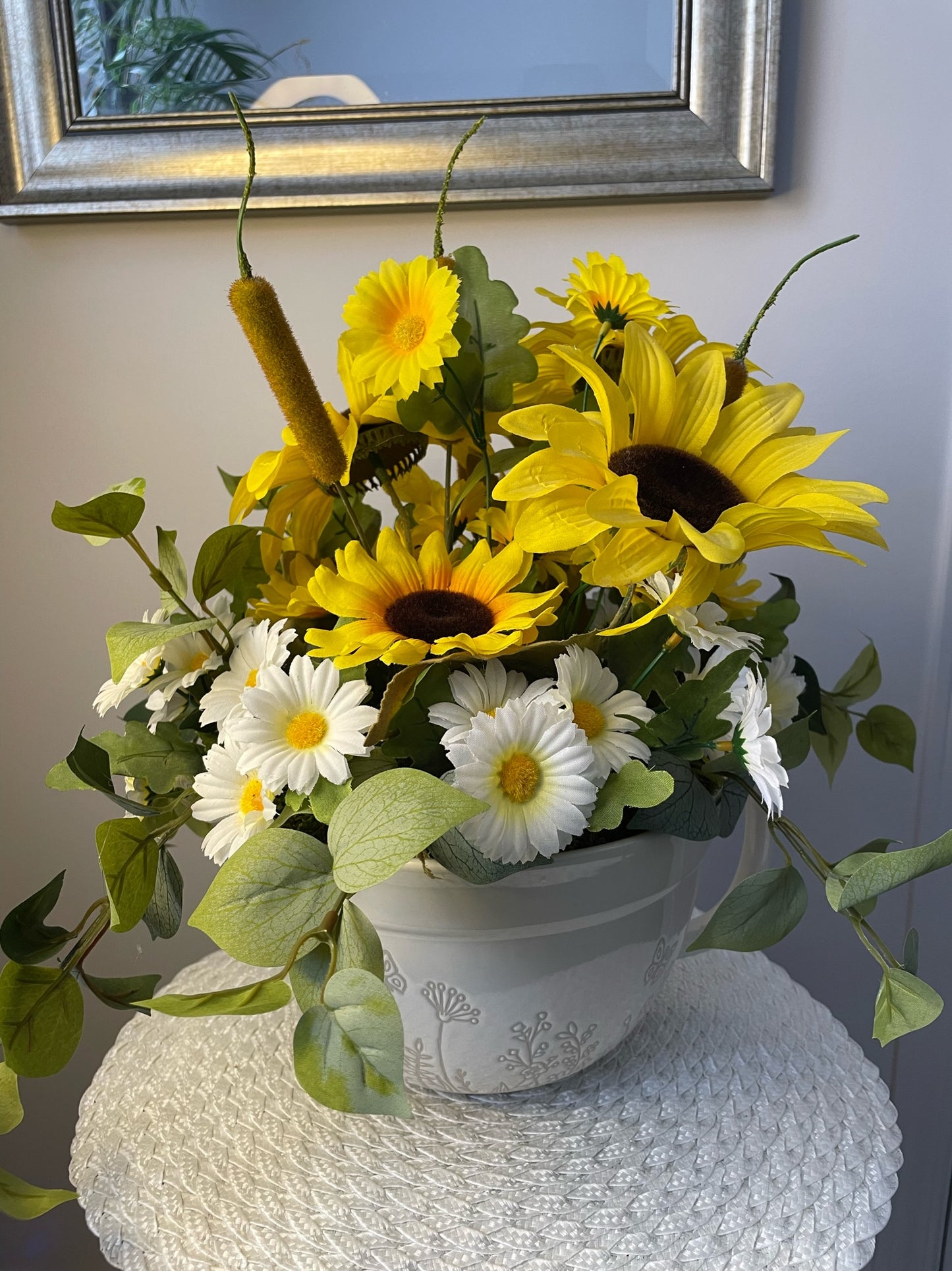 Vase de fleurs " La Tasse de fleurs "