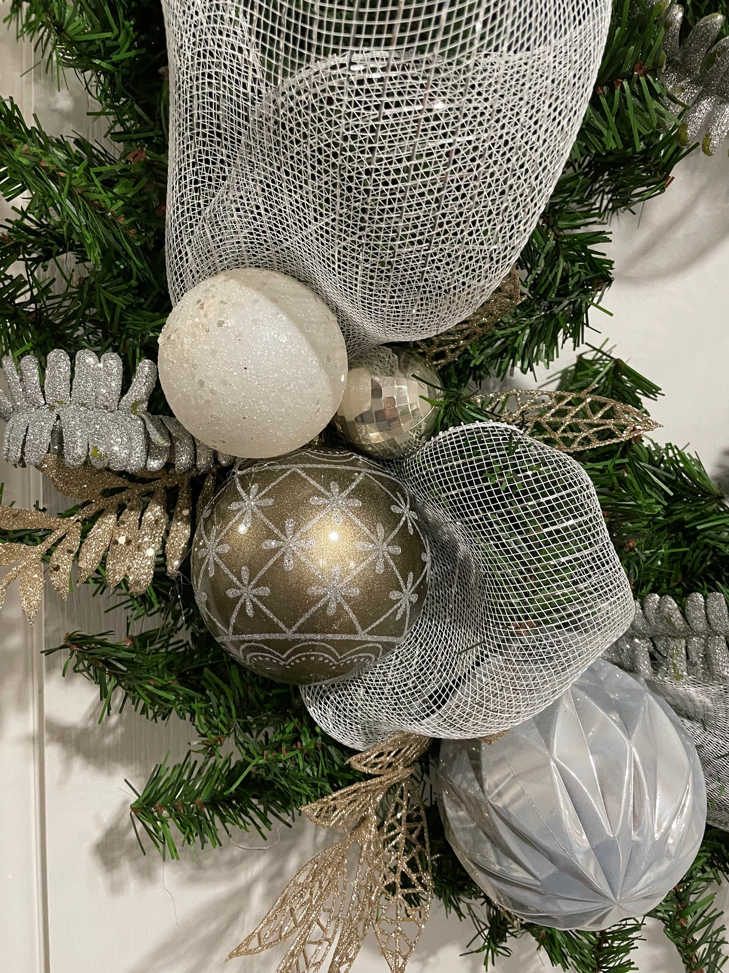 Couronne de Noël " Douce Nuit "