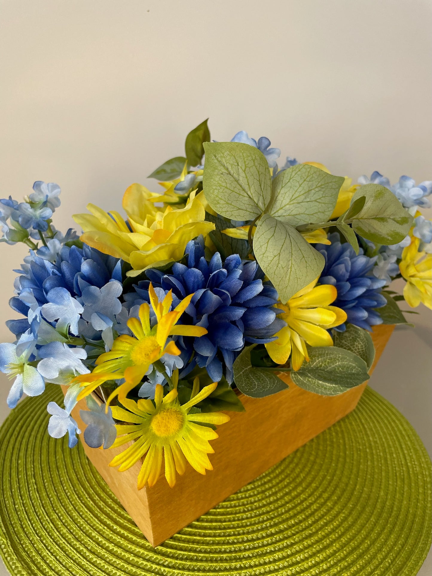 Boite de fleurs " Dahlia "