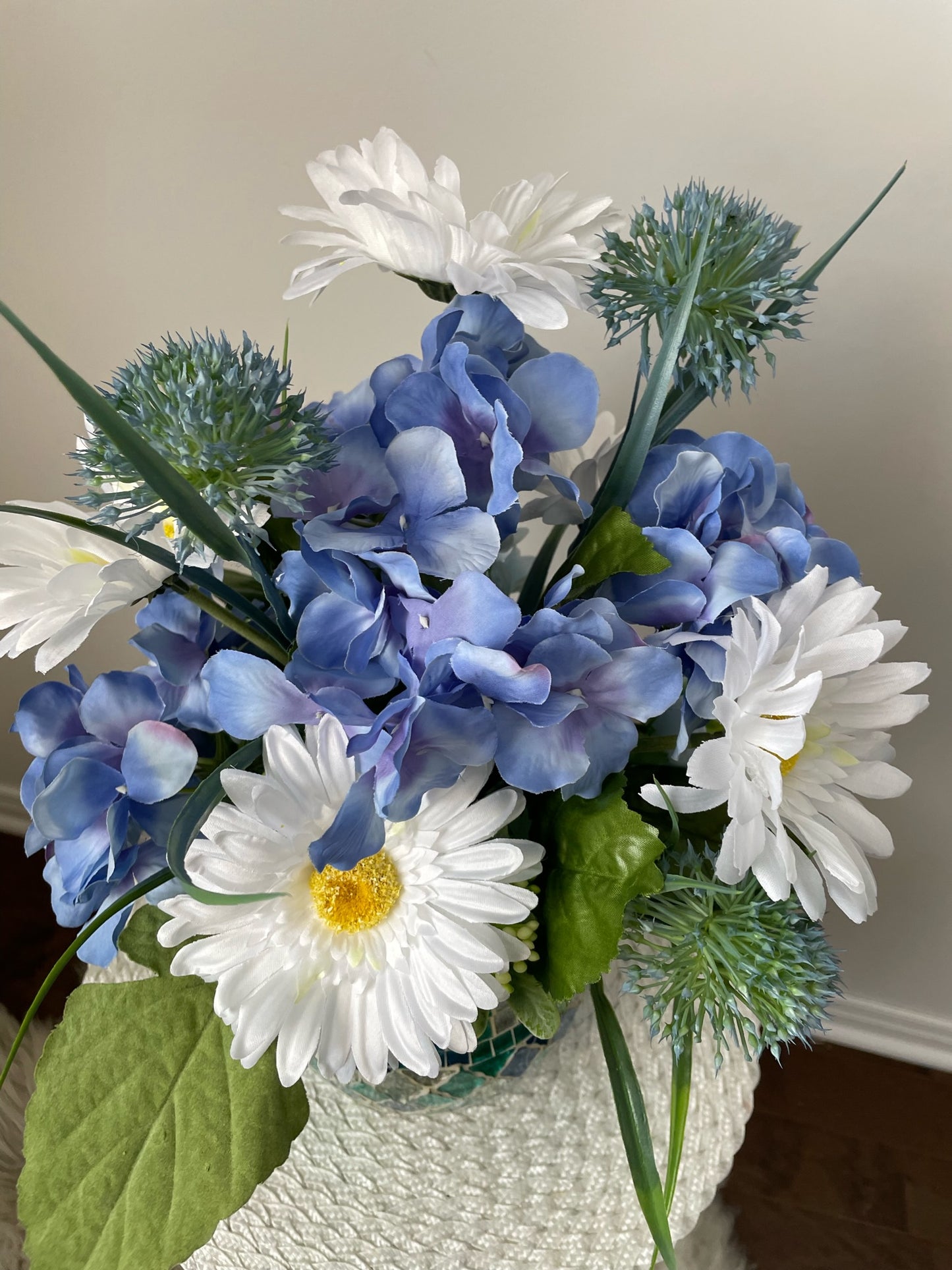 Vase of flowers "Mosaic"