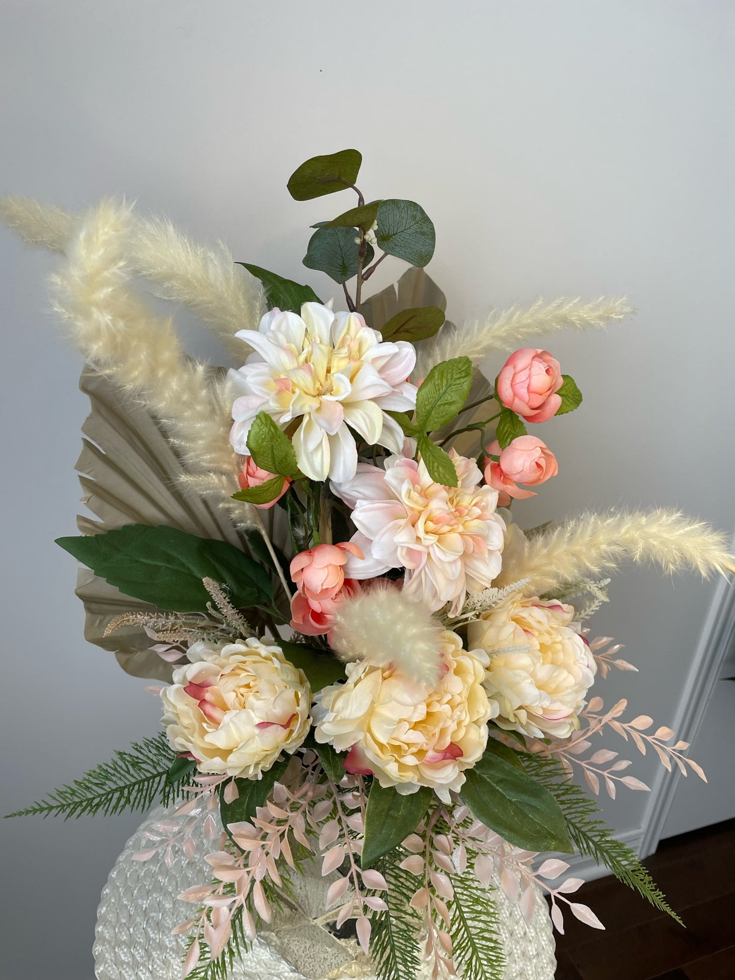 Vase of flowers "A Golden Spring"