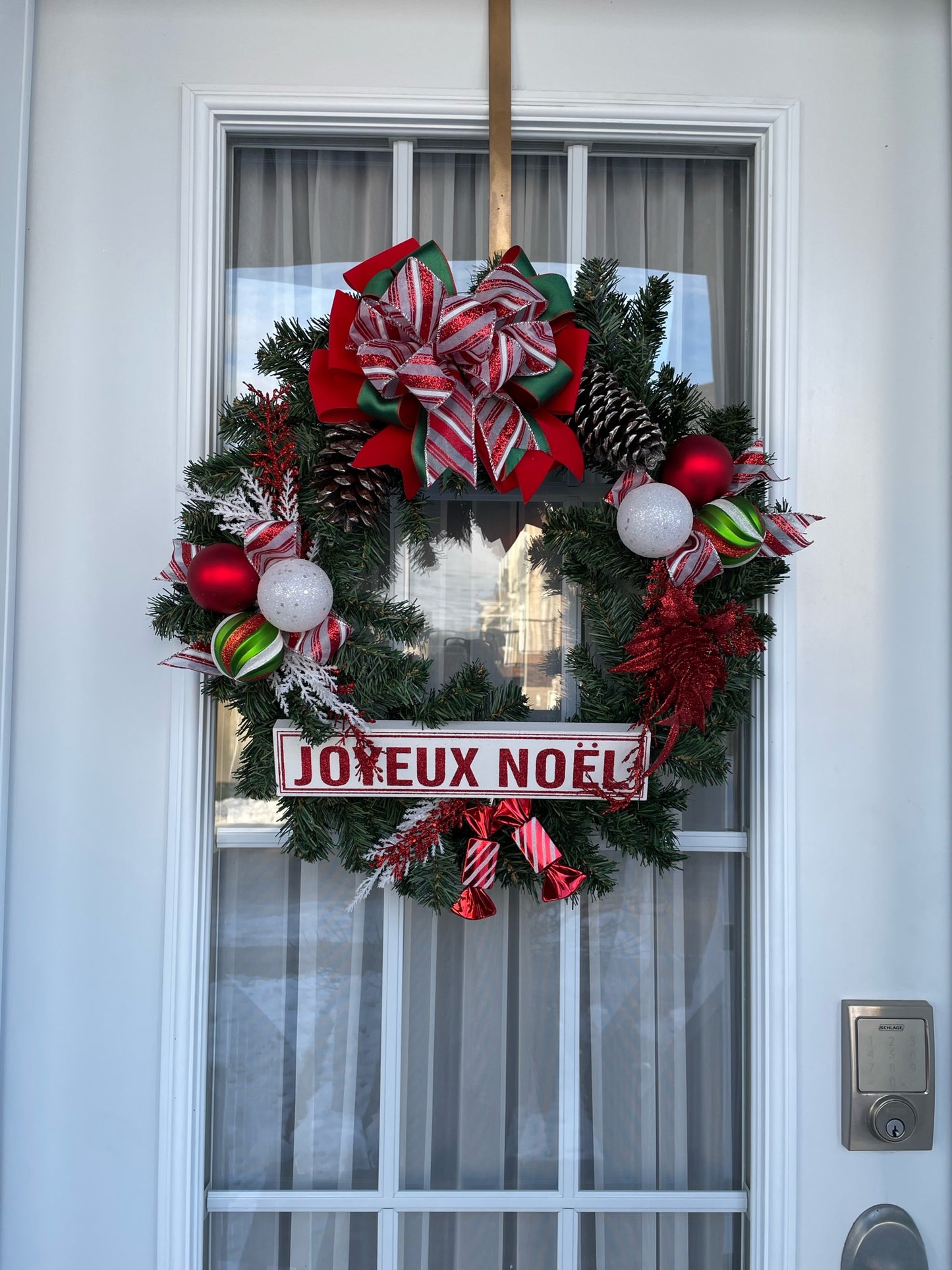 Christmas wreath "Christmas Chocolate"