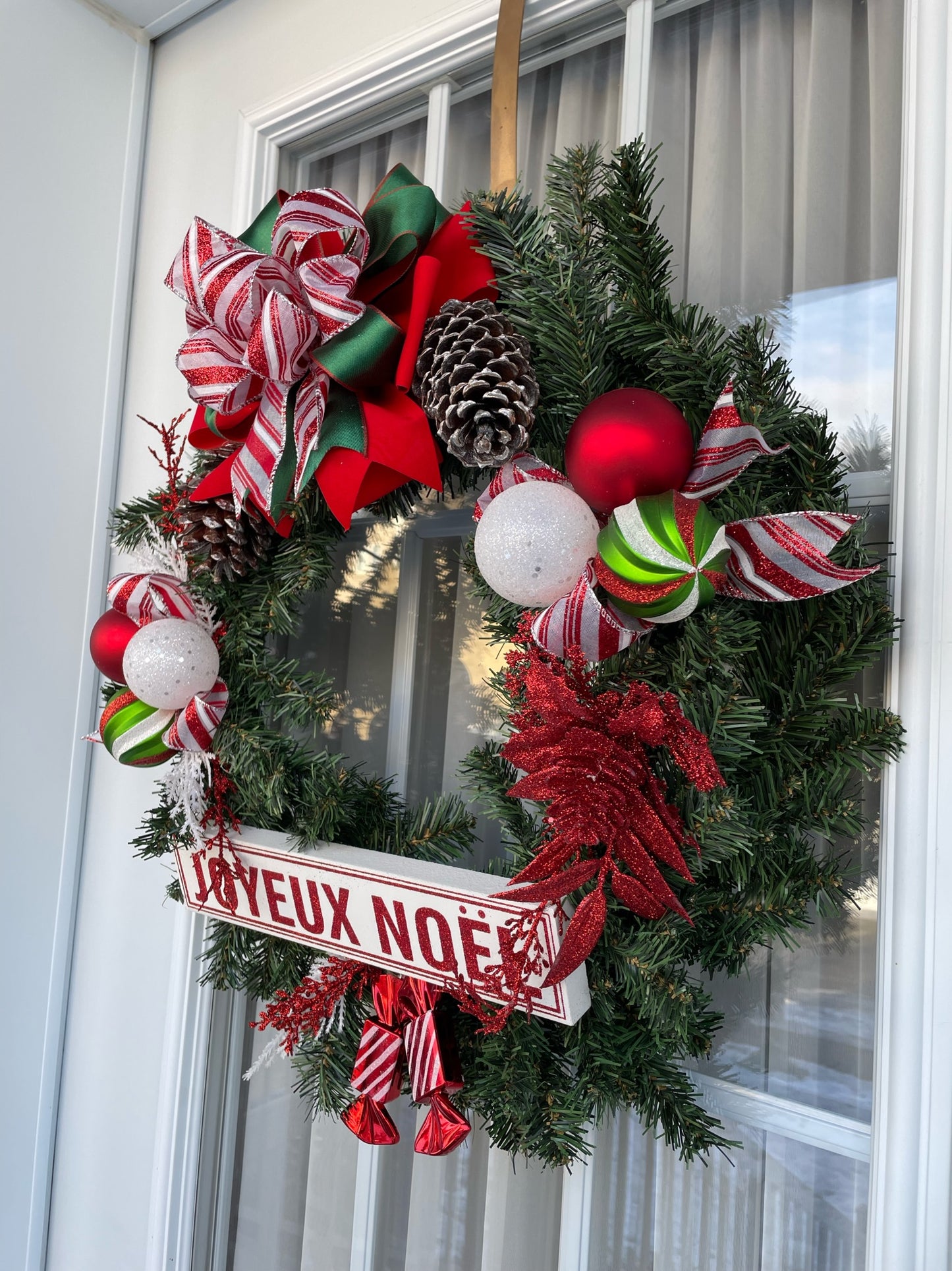 Christmas wreath "Christmas Chocolate"