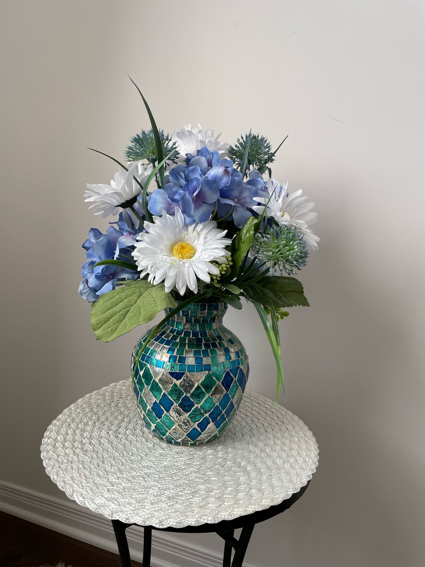 Vase of flowers "Mosaic"