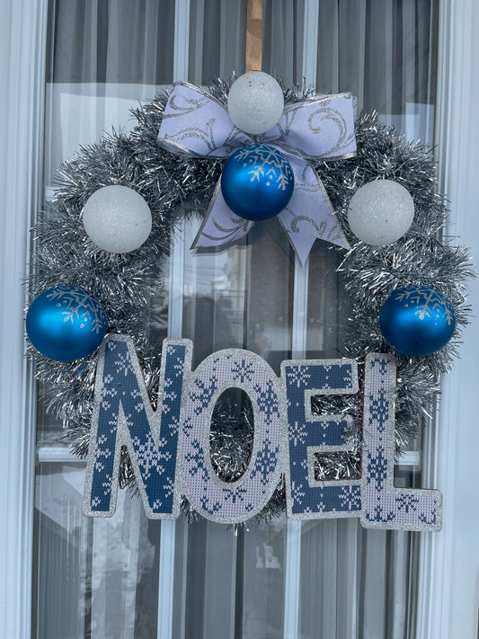 Couronne Noël " Un Noël givrée "