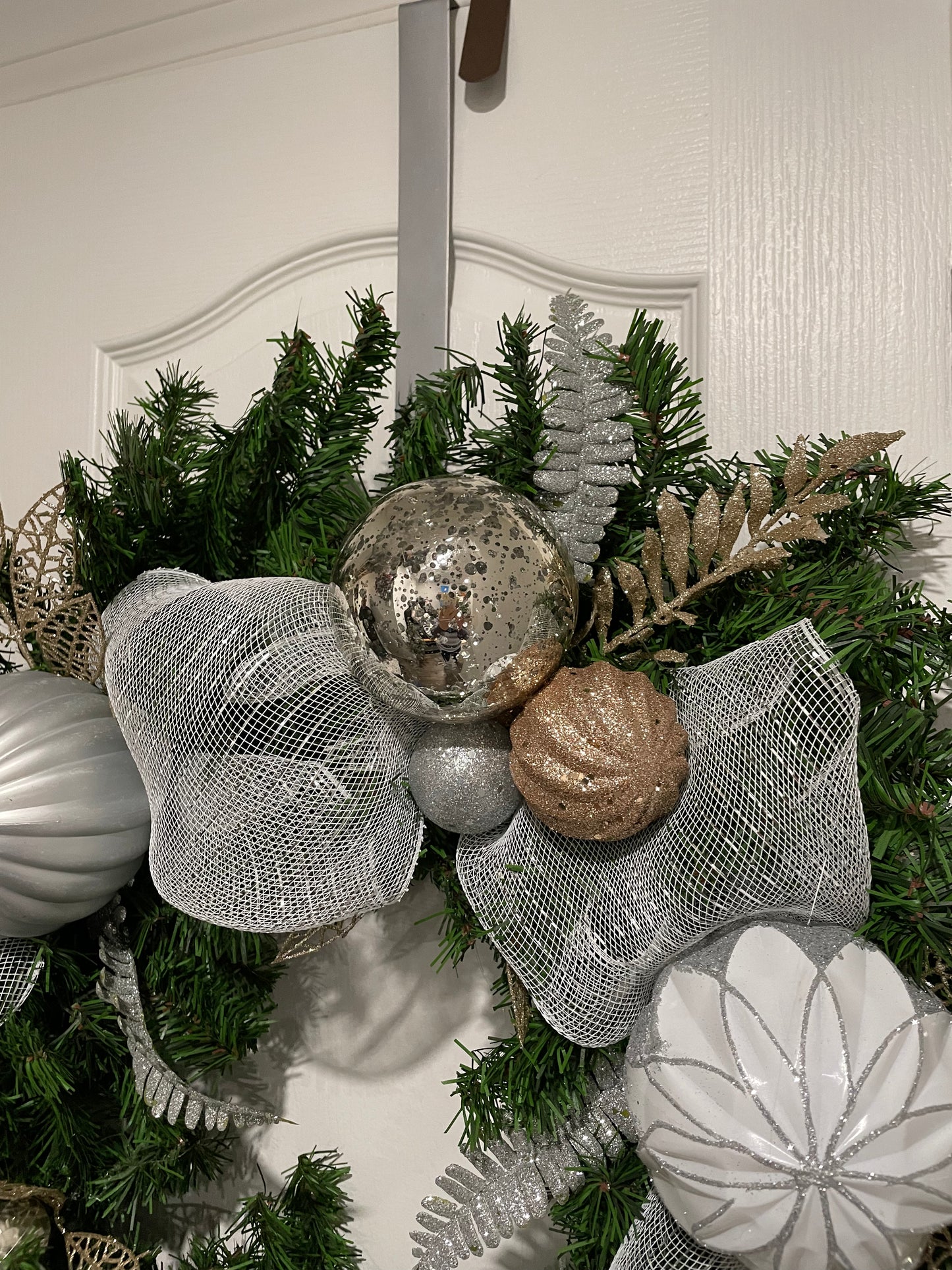 Couronne de Noël " Douce Nuit "