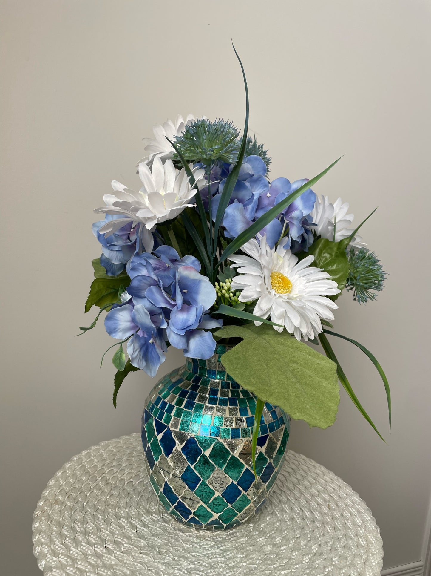 Vase of flowers "Mosaic"