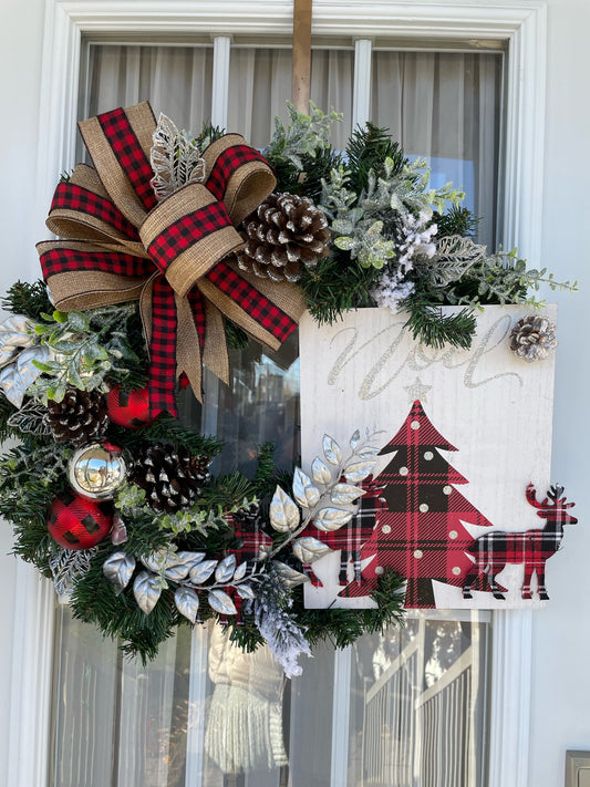 Wreath "The Christmas tree"