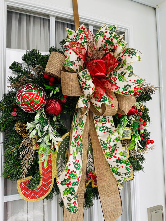 Couronne " La Joie de NOËL "